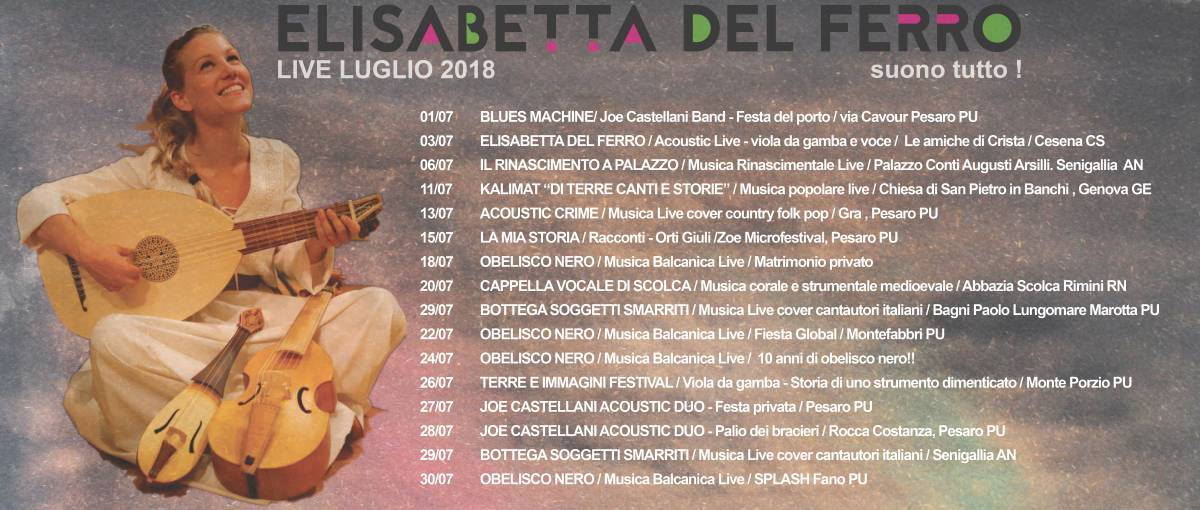 LIVE LUGLIO 2018